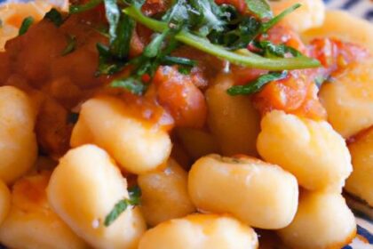 Perfect Potato Gnocchi with Rich Homemade Tomato Sauce