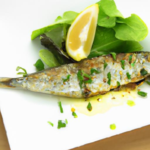Zesty Grilled Sardines with Lemon & Fresh Coriander Twist