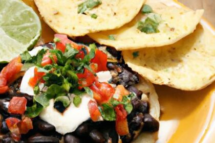 Crunchy Tostadas with Black Beans: A Flavorful Fiesta Guide