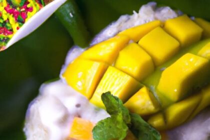 Mango Sticky Rice with Coconut Milk: A Tropical Dessert Delight
