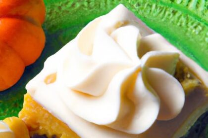 Irresistible Pumpkin Bars with Luscious Cream Cheese Frosting
