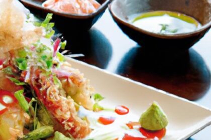 Crispy Soft-Shell Crab Tempura with Zesty Wasabi Aioli Delight