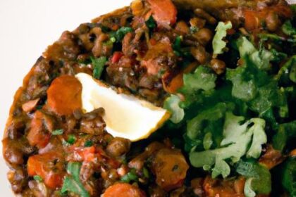 Hearty Lamb and Lentil Stew with Rich Tomato Bliss