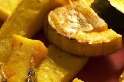 Golden Delight: How to Roast Perfectly Tender Acorn Squash Slices