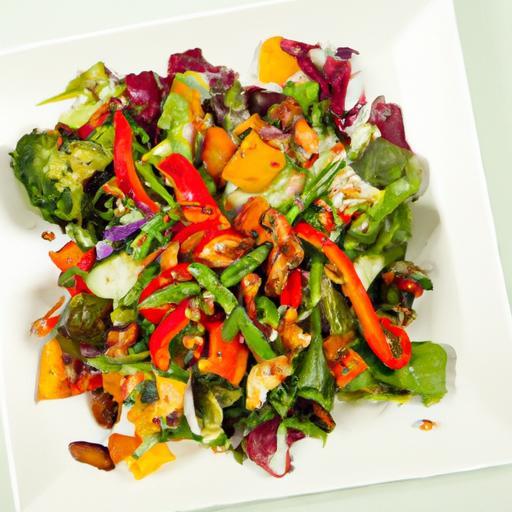 Roasted Veggie Salad: A Colorful Twist on Fresh Nutrition