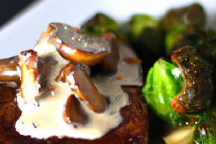 Savor Keto Steak with Lush, Creamy Mushroom Sauce Delight