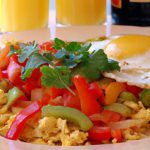 Huevos a la Mexicana: Flavorful Scrambled Eggs Delight