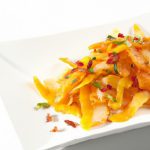 Bright Bites: Heirloom Carrot Ribbons in Zesty Citrus Dressing