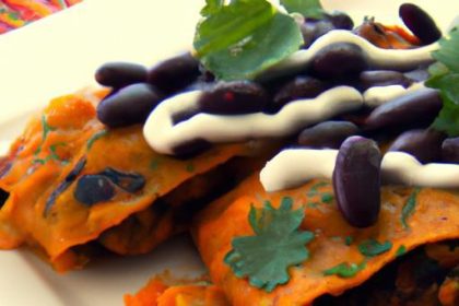 Hearty Sweet Potato Black Bean Enchiladas: A Flavorful Twist