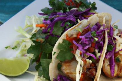Savor the Flavor: Grilled Fish Tacos with Crisp Cabbage Slaw