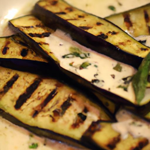 Savor the Flavors: Grilled Eggplant with Yogurt & Spices