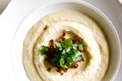 Golden Bliss: Mastering Burnt Butter Cauliflower Purée
