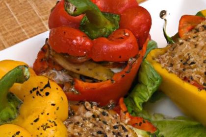 Flavor-Packed Chicken Stuffed Bell Peppers: A Tasty Twist