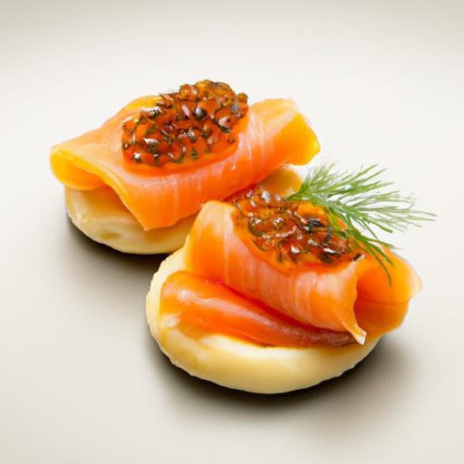 Luxurious Bites: Caviar-Topped Smoked Salmon Blinis Guide