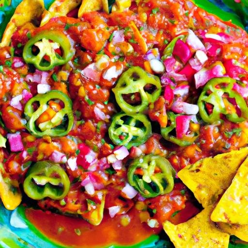 Huaraches Delight: Nopales and Salsa Roja Topped Perfection