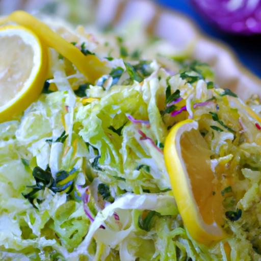 Zesty Shredded Cabbage Salad with Bright Citrus Vinaigrette