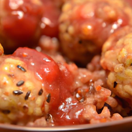 Savory turkey &⁤ Quinoa Meatballs in Zesty Tomato sauce