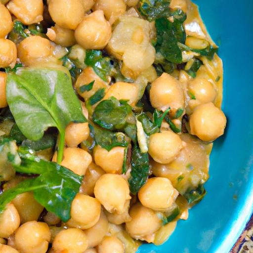 Hearty chickpea Spinach Curry: A Nutritious flavor Boost
