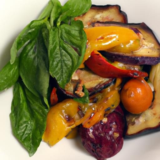 Bright and Bold: Roasted Red Pepper & ​Eggplant Salad Secrets