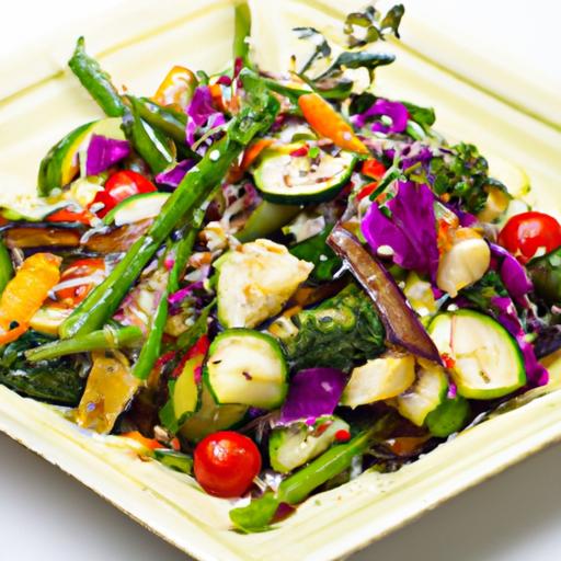 Roasted Veggie Salad: A Colorful Twist ⁤on Fresh Nutrition