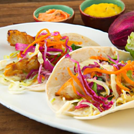 Savor the⁣ Flavor: ​Grilled Fish Tacos ⁤with Crisp Cabbage Slaw