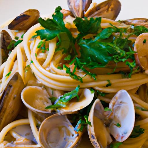 Savor Spaghetti with Clam Sauce and Fresh Parsley Magic