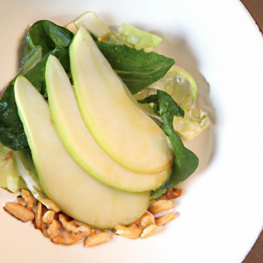 Crunchy Green Apple & Fennel Salad with Toasted Pine Nuts