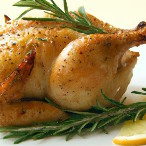 Zesty⁤ Roast​ Chicken with Lemon & ​Rosemary: A Flavorful Classic
