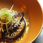 Umami Delight: Miso-Glazed Eggplant Topped with Sesame Seeds
