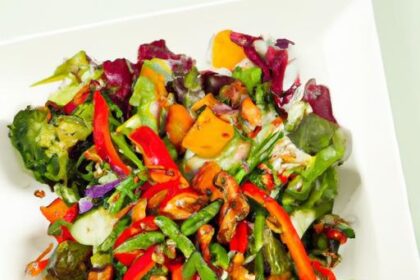 Roasted Veggie Salad: A Colorful Twist on Fresh Nutrition