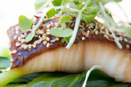 Elevate Dinner: Miso-Glazed Black Cod & Sesame Bok Choy