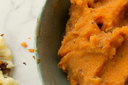 Silky Truffle Mashed Sweet Potatoes: A Gourmet Twist