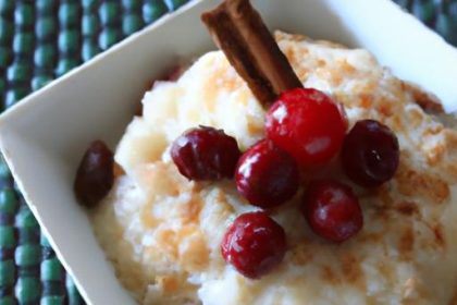 Creamy Baked Rice Pudding: A Timeless Comfort Dessert Recipe