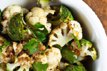 Crispy Roasted Broccoli and Cauliflower: Flavorful Veggies Unleashed
