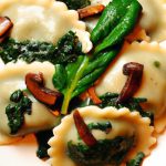 Savor the Flavors: Mushroom & Spinach Ravioli Delight