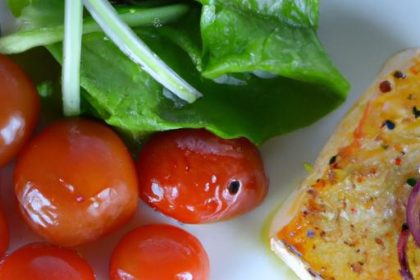 Savor Pan-Seared Tilapia with Juicy Roasted Cherry Tomatoes