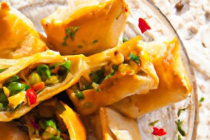 Crispy Moroccan Vegetable Briouates: A Flavorful Delight