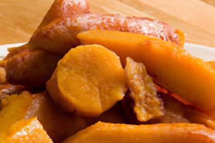 Sweet Potatoes in Piloncillo Syrup: A Mexican Treat Unveiled