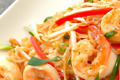 Shrimp Lo Mein Delight: Gluten-Free Noodles Reimagined