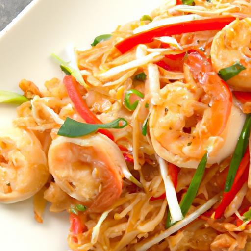 Shrimp Lo Mein Delight: Gluten-Free Noodles Reimagined