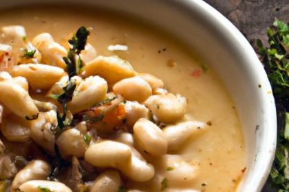 Hearty Tuscan White Bean Soup: A Classic Italian Delight