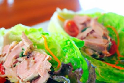 Fresh & Flavorful: Keto Tuna Salad Lettuce Wraps Recipe