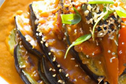 Umami Bliss: Miso-Glazed Eggplant with Sesame Crunch