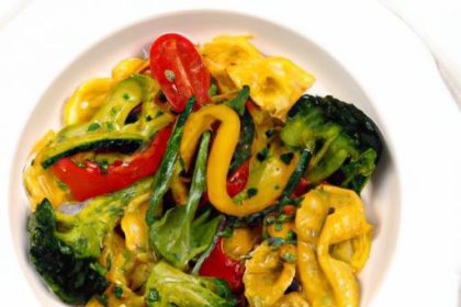 Bright Bites: Pasta Primavera with Fresh Seasonal Veggies