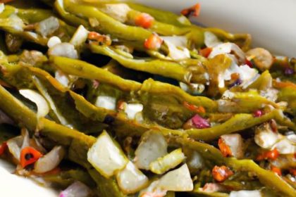 Tangy Grilled Nopales: Cactus Paddles with Onions & Lime