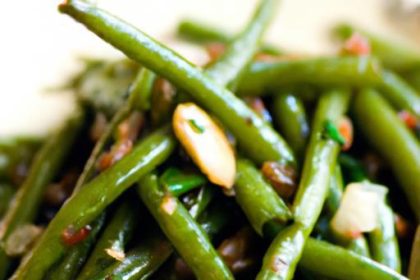 Flavorful Sautéed Green Beans with Garlic: A Simple Delight