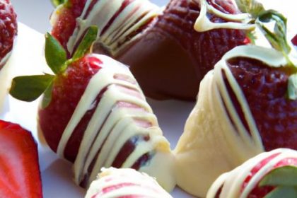 Decadent Delight: White Chocolate Dipped Strawberries Unveiled