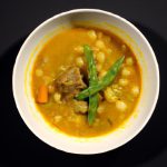 Savor the Warmth: Lamb and Barley Soup with Saffron Twist