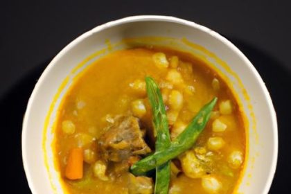 Savor the Warmth: Lamb and Barley Soup with Saffron Twist
