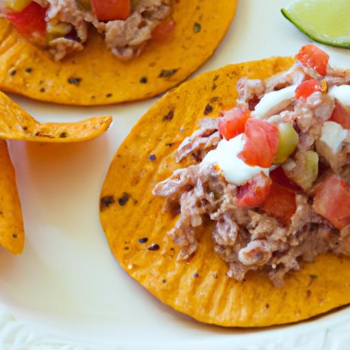 Spice Up Your Snack: Tuna Tostadas with Chipotle Mayo Flair